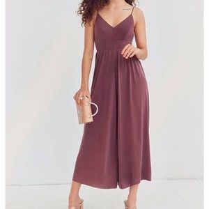 Culotte Backless Jumpsuit